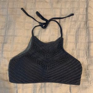 Blue Crochet Bikini Top! *3 FOR $15*